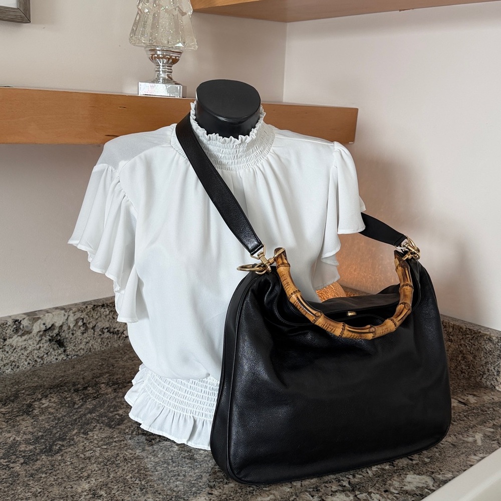 Vintage Gucci Bamboo handle bag